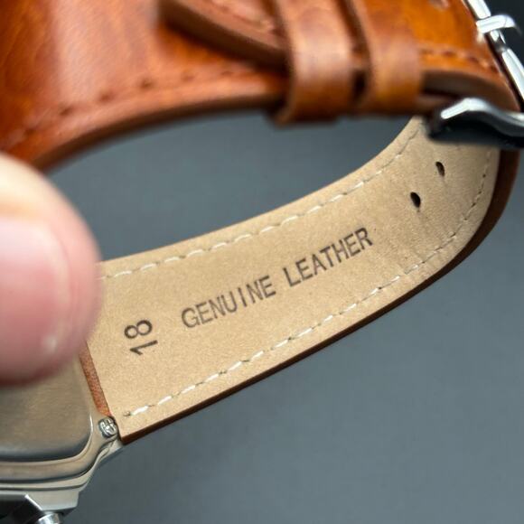 Custom Casio AE1200 Moon Eclipse Edition World Time 100m Leather Strap - Picture 11 of 17